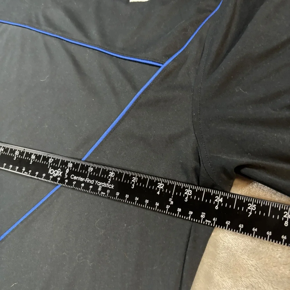 Nike Duke Blue Devils Elite Team Basketball Shooting Shirt Black XL Long Sleeve